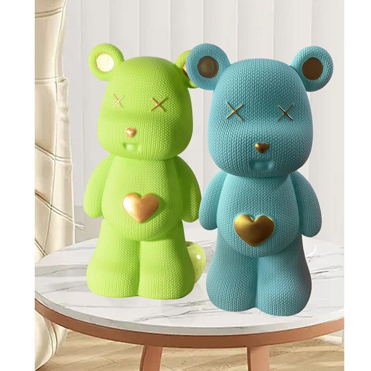 

Очаровательная копилка «Злой медведь» размера XL - Домашний декор, украшение большой вместимости для расслабляющей атмосферы 25mm