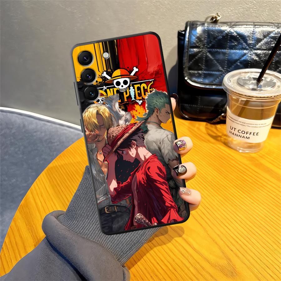 Anime Luffy Zoro Phone Cover Case for Samsung Galaxy Note 20 Ultra 9 10 A07 A06 A50 A70 A03 A04 A30 A40 A10 A20 A01 A02 A05