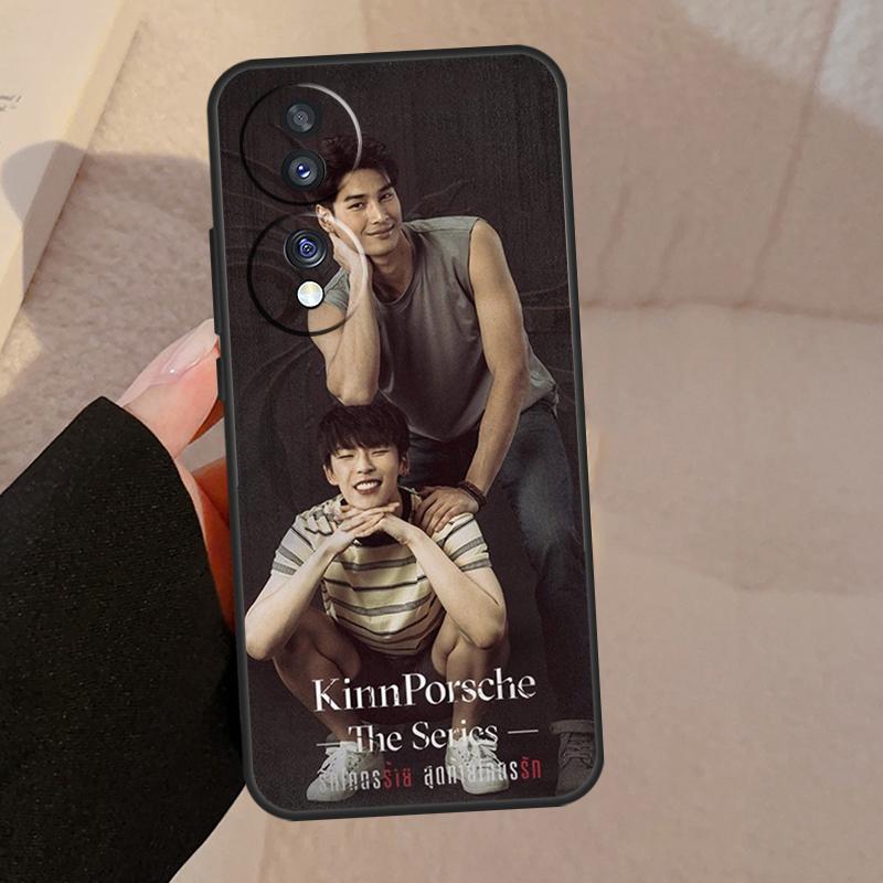 KinnPorsche The Series For Honor Magic 8 7 6 5 Lite Case For Honor 400 Pro 200 50 70 90 X8c X8b X9d X9b X9c Win RT