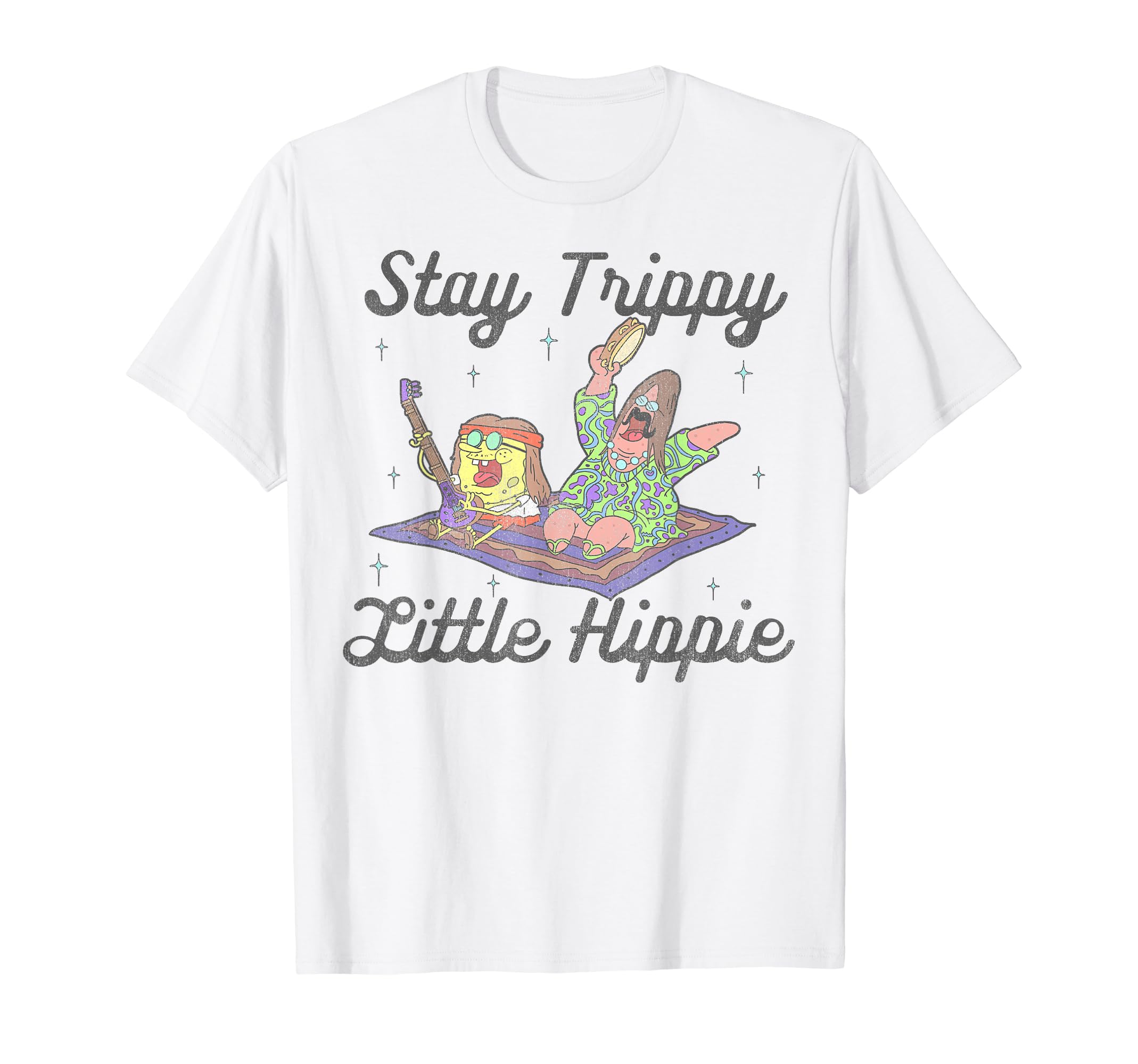 

Spongebob Squarepants Stay Strange Hippie T-Shirt