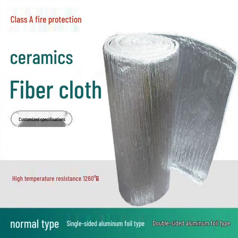 Tessuto Ignifugo in Fibra Ceramica Silico-Allumina Resistente alle Alte Temperature