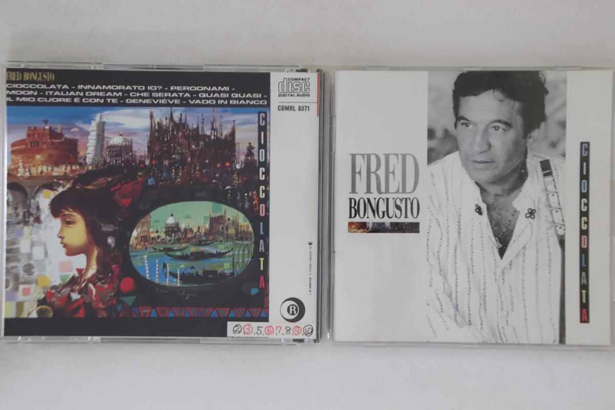 

CD FRED BONGUSTSO - Cioccolata CDMRL6371 SU LICENZA DELL Non Japan Pop Used