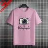 Funny I May Snap At Any MoUnisext Photography Graphic Tshirt Short Sleeve 100 Cotton Tee Casual Humor Style Streetwerar
