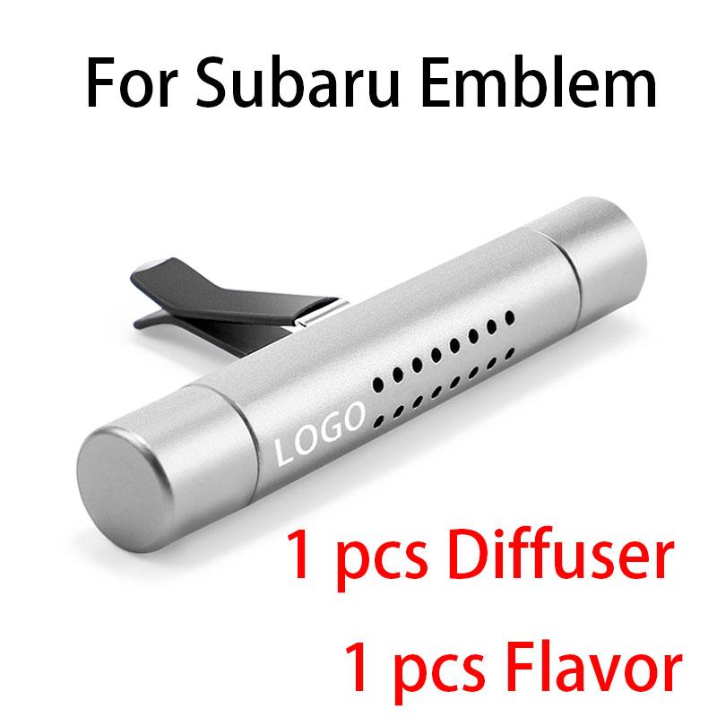 Car Air Vent Perfume Car Freshener Flavoring Smell Aroma Accessories For Subaru Impreza Crosstrek Tribeca Levorg BRZ STI Legacy Z13