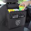 Car Backseat Storage Box Protector Hanging Organizer Bag For Peugeot 5008 508 408 4008 308 3008 208 2008 Landtrek Rifter 301 108