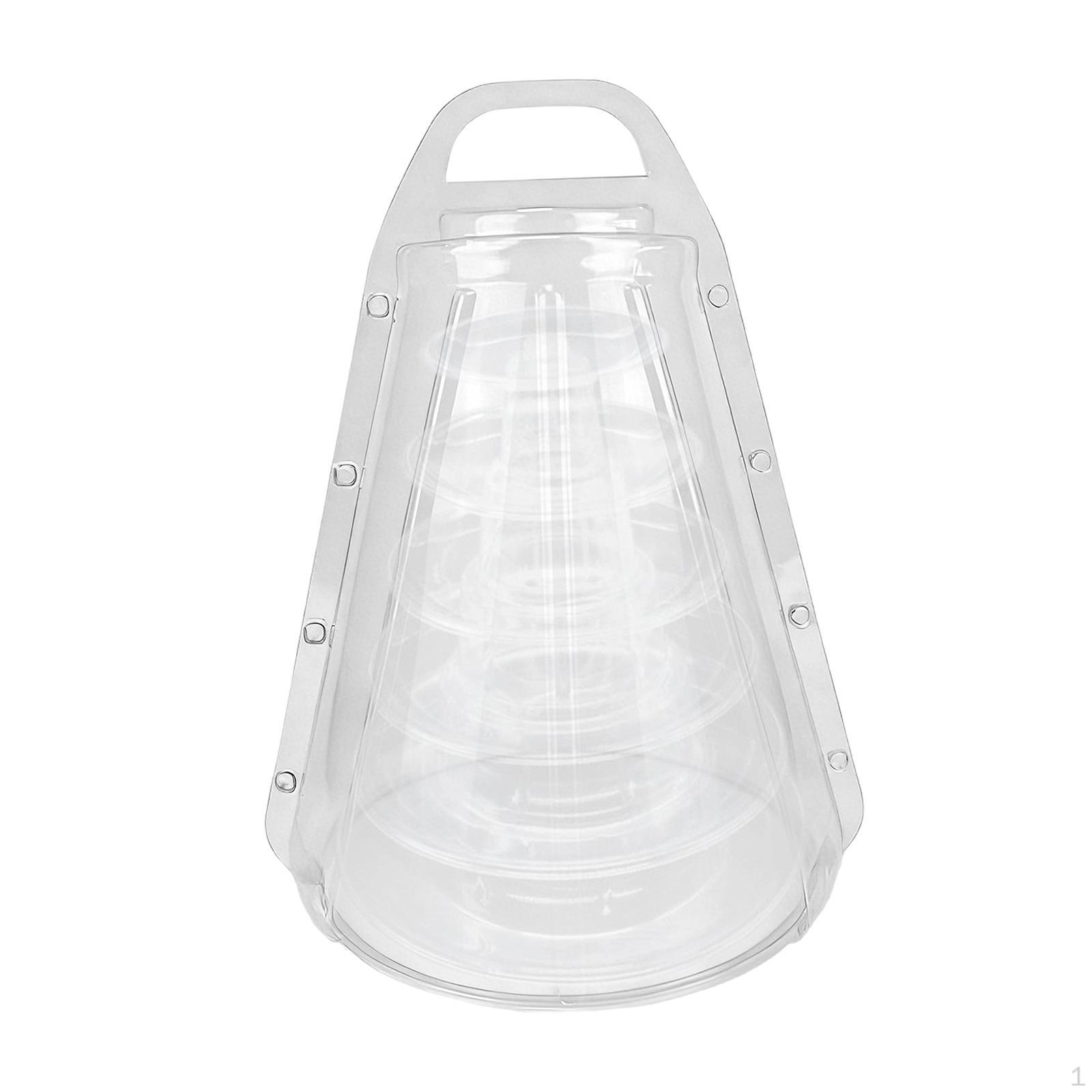 Macaron Stand Display Rack Serving Tray,Round 6 Tiers Cake Desserts Cupcake Holder for