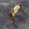Solid Copper Horse Figurine Desktop Decor Office Paperweight Animal Ornament Home