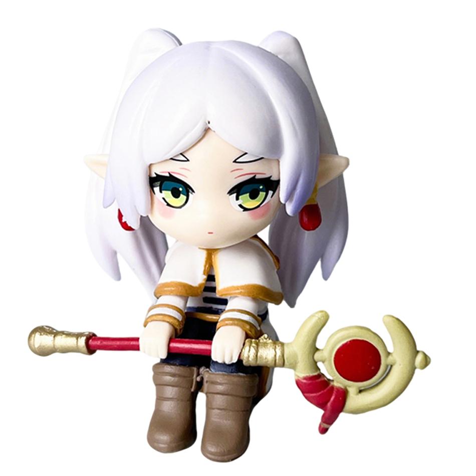 Anime Frieren Beyond Journey'S End Figure Anime Elf Frieren Pvc Statue Collectible Doll Ornament Toy Gift In Stock