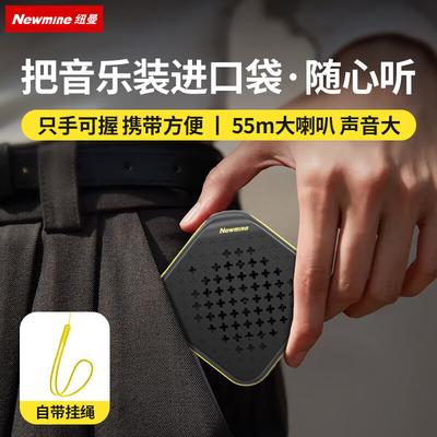 Newman PBS001-TWS Portable Bluetooth Speaker with Voice Broadcast CN Plug (adapter Included)