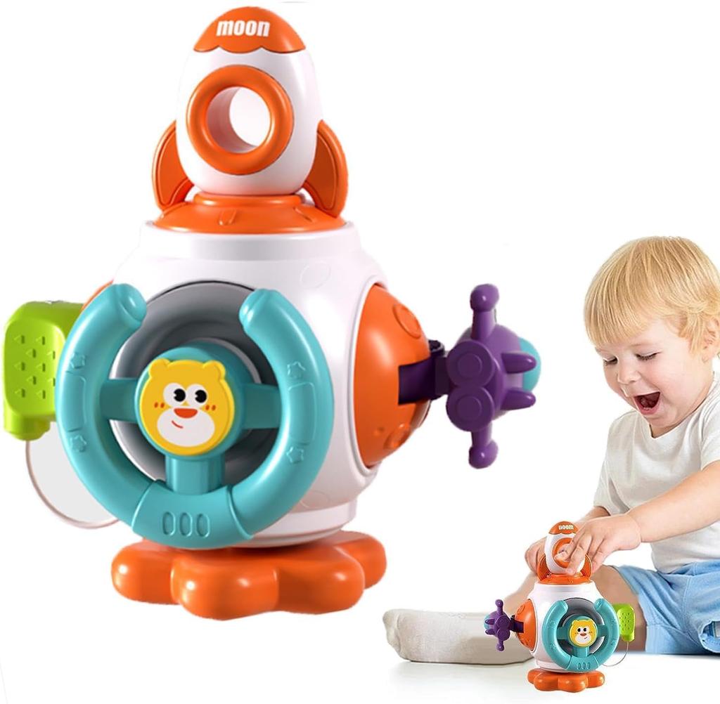 Montessori Toys 6 In 1 Baby Sensory Toys For Kids Educational Learning Shape Sorter Activity Stacking Toys