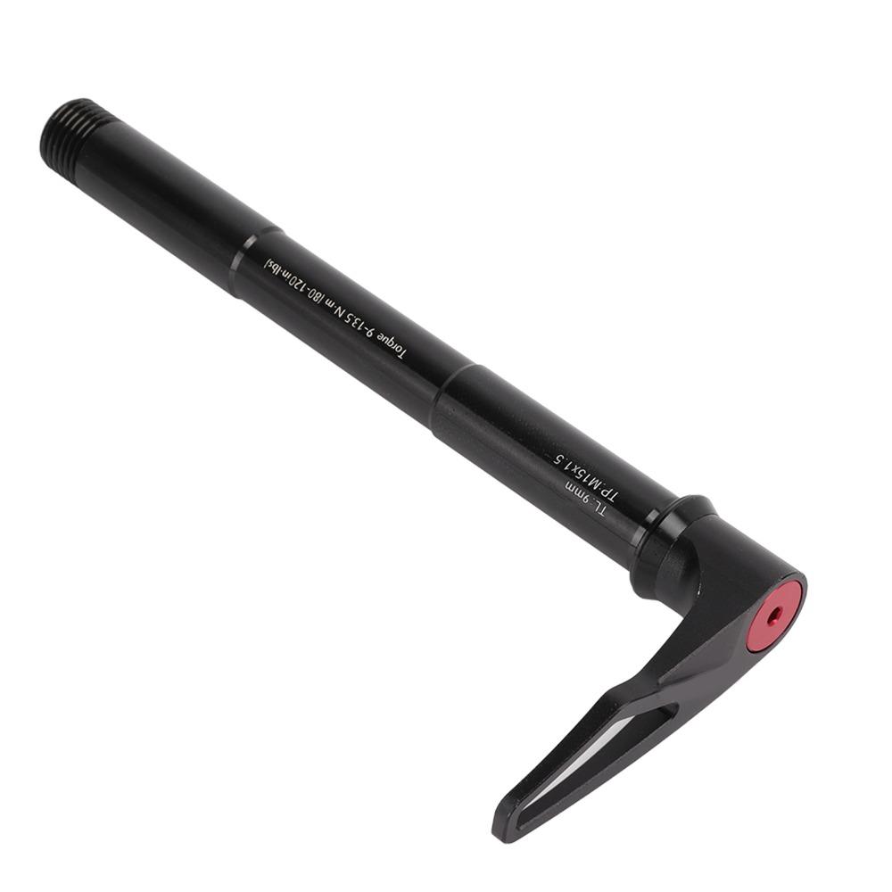 Aluminum Alloy Thru Axle Quick Release Lightweight 15mm X 100mm / 15mm X 110mm Hub Thru Axle for ROCKSHOX