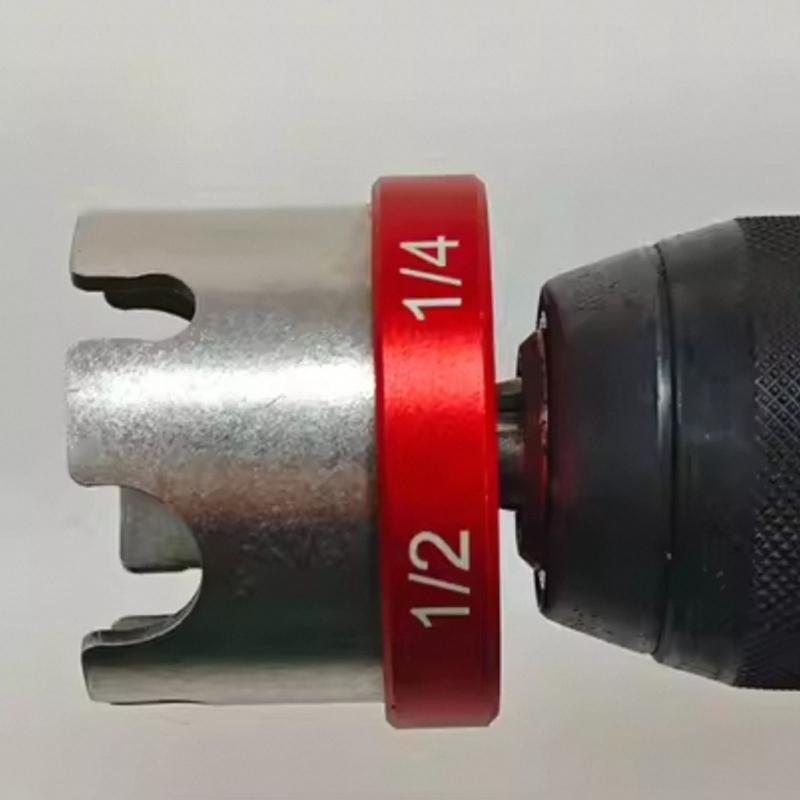 Removal Bolt Extraction Tool Nut Drill Attachment Nut For Nut Drill Attachment Tool 1/4 3/8 1/2inch Attachment