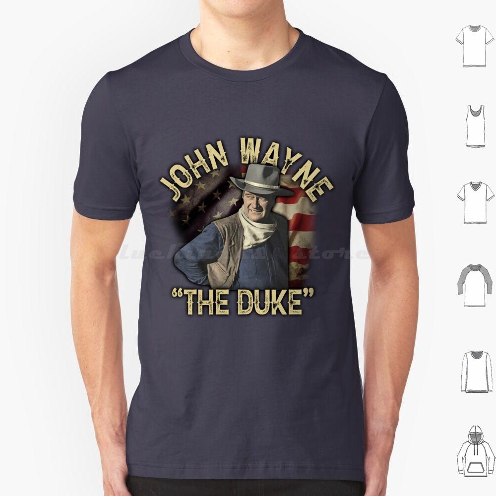 John Wayne The T Shirt Cotton Men Women DIY Print John Wayne Absinthe Joanne Cinema Fotografia Magliette The John Wayne Bravo