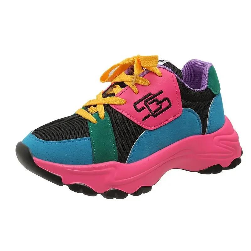 Damen Sneakers Herbst Neue Damen Laufschuhe Plus Size Damen Freizeitschuhe Mode Rutschfeste Plateauschuhe Zapatillas De Mujer