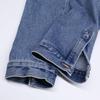 LOEWE Excellent condition, genuine Japanese made item S359Y50X23, leather patch anagram denim Jacket 40 Light blueUsed