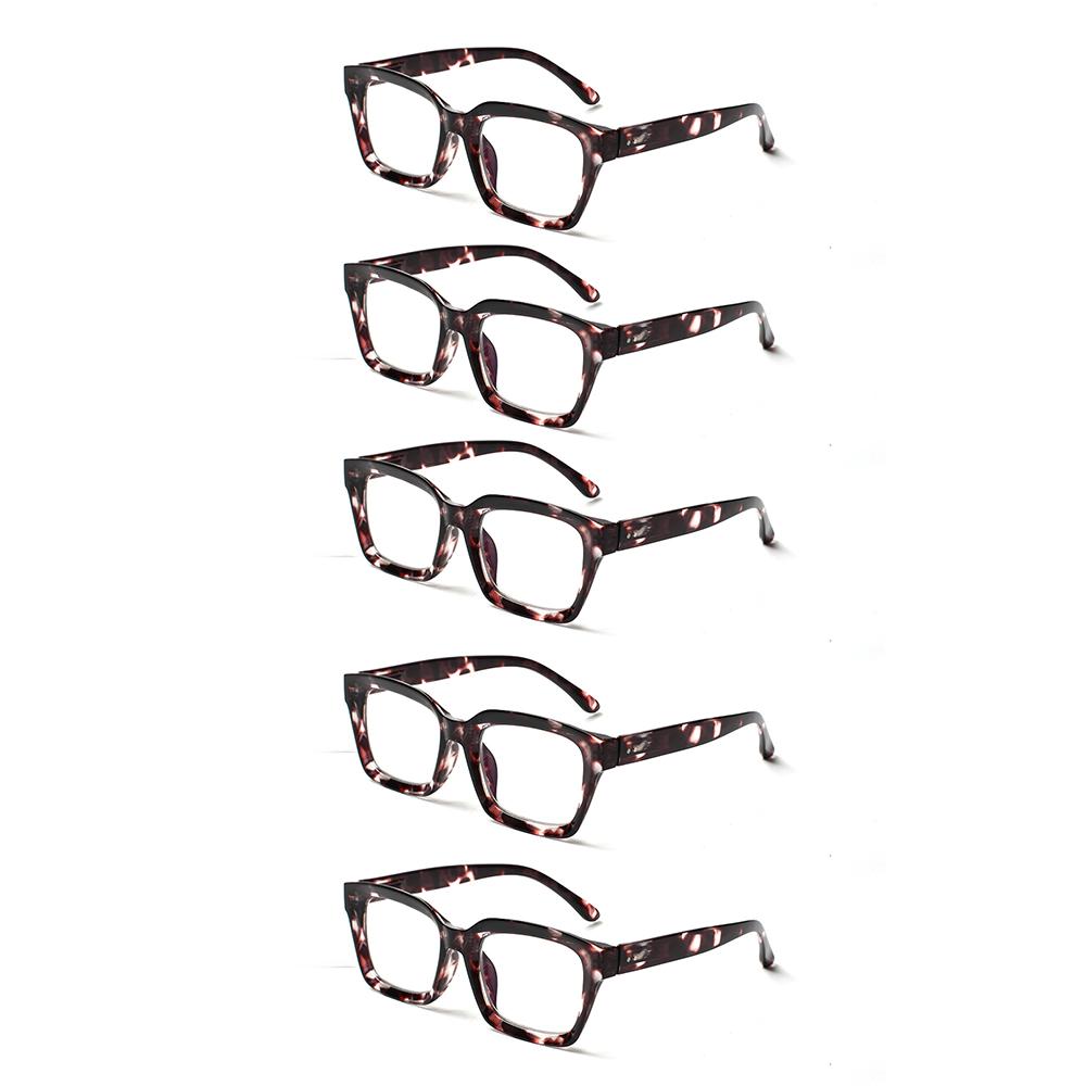 Turezing Reading Glasses for Men Women Fashion HD Lens Spring Hinge Presbyopic Eyeglasses Lightweight Comfortable