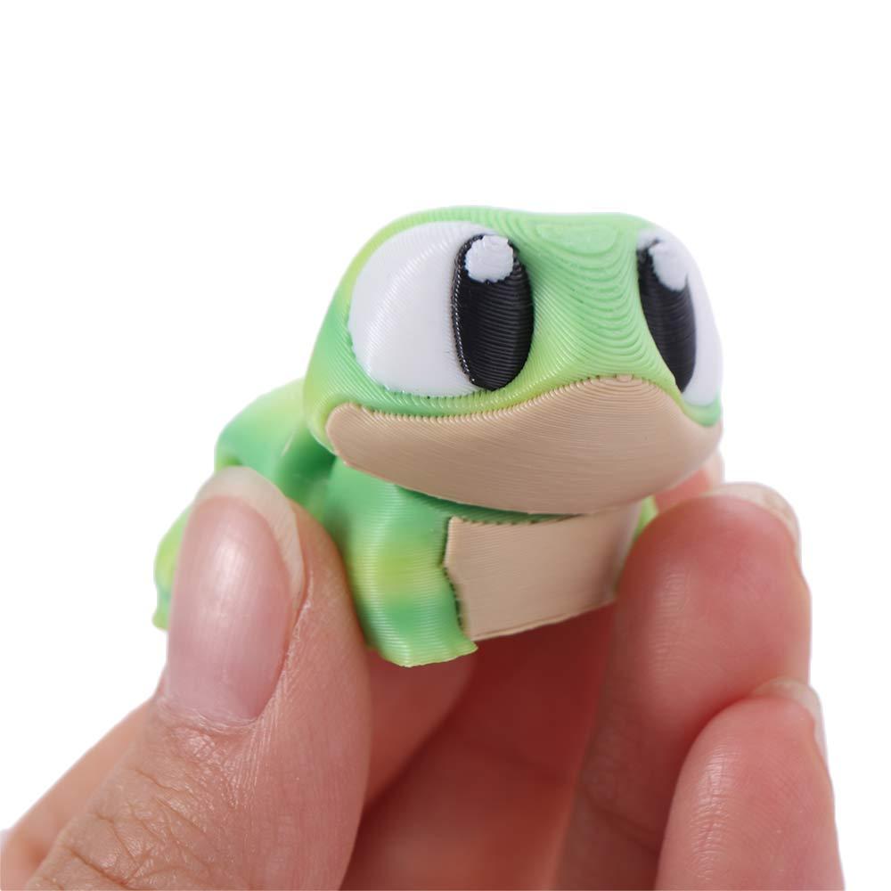 Collection Simulation Gecko Frog Model Joint Movable Frog Animals Ornaments  Computer Ornament