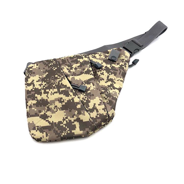 Men's Single-Shoulder Anti-Theft Crossbody Bag - Versatile Outdoor Chest and Waist Sports Bag