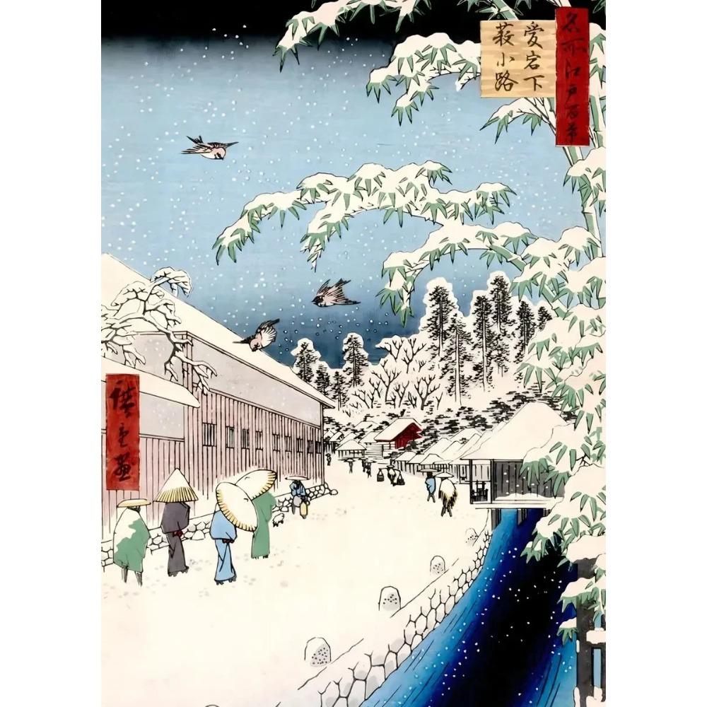 Japanese Landscape Ukiyo-e Kawase Hasui Artworks Art Poster Vintage Canvas Painting Wall Print Picture Room Home Decoration
