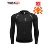 WOSAWE Herren Motocross Jacke Motorradhose CE Körper Weiche Protektoren Hemden Reflektierend Anti-Sturz Moto Racing Schutzkleidung