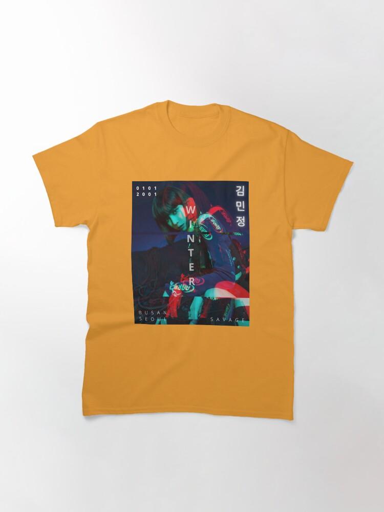 aespa Winter SAVAGE Glitch Version Classic T-Shirt