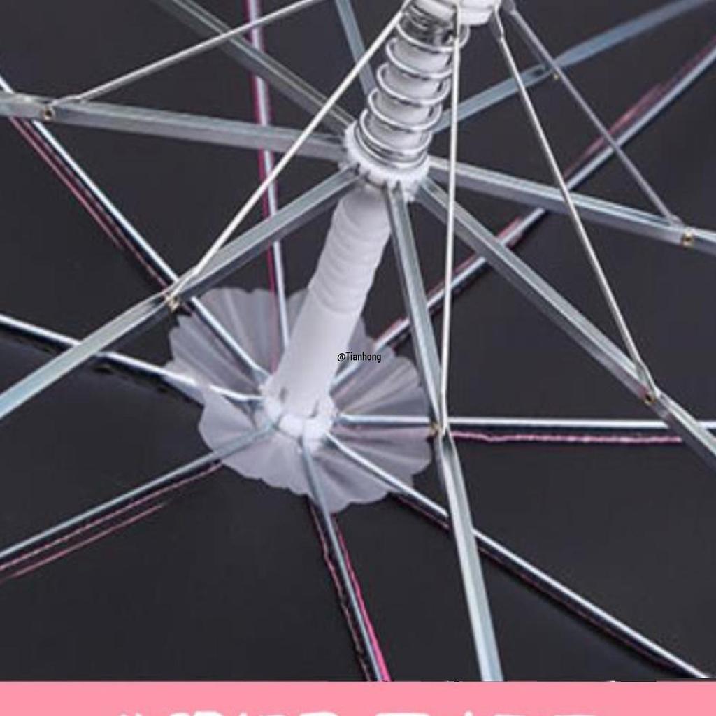 Parasol przeciwdeszczowy Księżniczki Aishy z Krainy Lodu dla dziewczynek - Długi uchwyt, Idealny dla przedszkolaków i uczniów szkół podstawowych