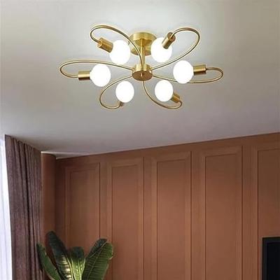 Κρεμαστά Φώτα, 6 Λάμπες, Μοντέρνο Φωτιστικό Οροφής, Κρεμαστό Φως,
