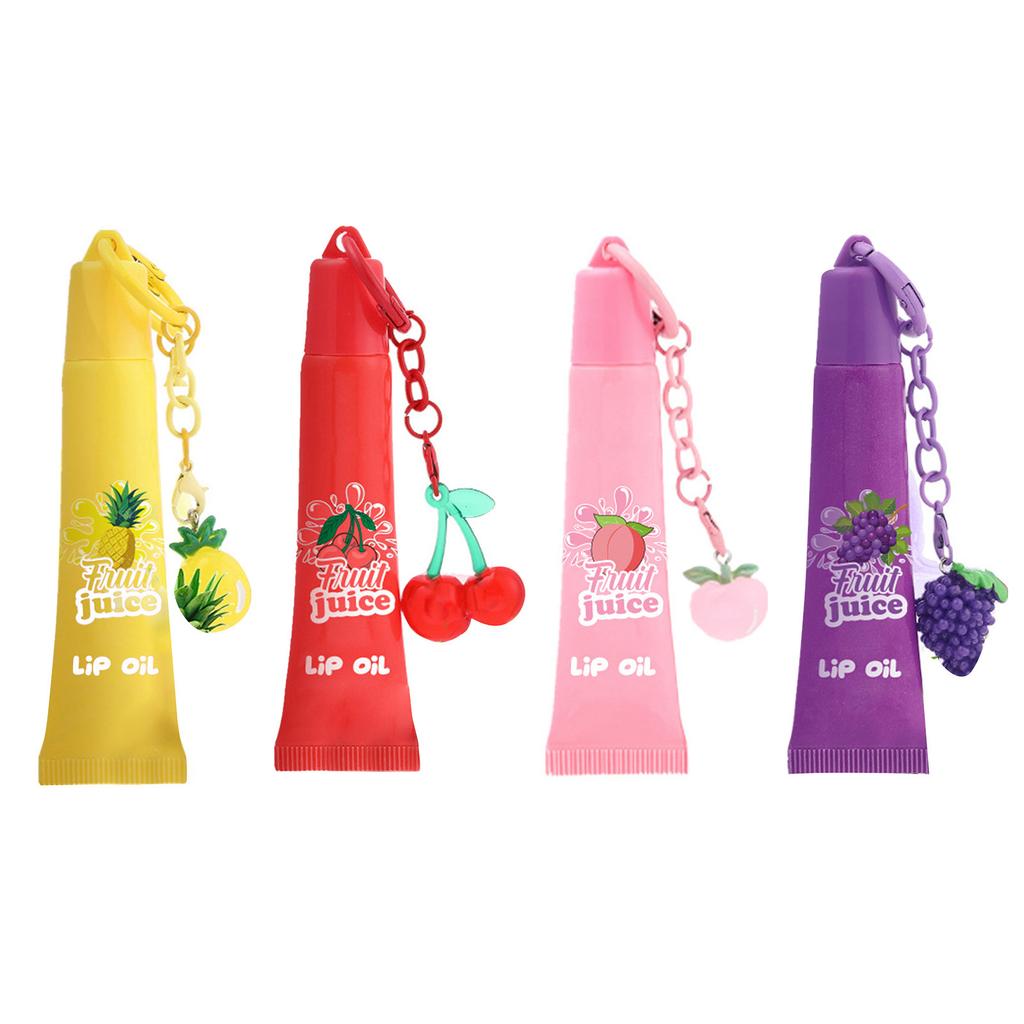 Fruit Flavor Lip Oil for Women, Hydrating Balm with Soothing Glossy Finish - 1 Piece