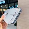 2023 3 In 1 Clear Bumper Shockproof Case Logo Print Mobile Cover Custom Phone Case for Iphone 14 Pro Max