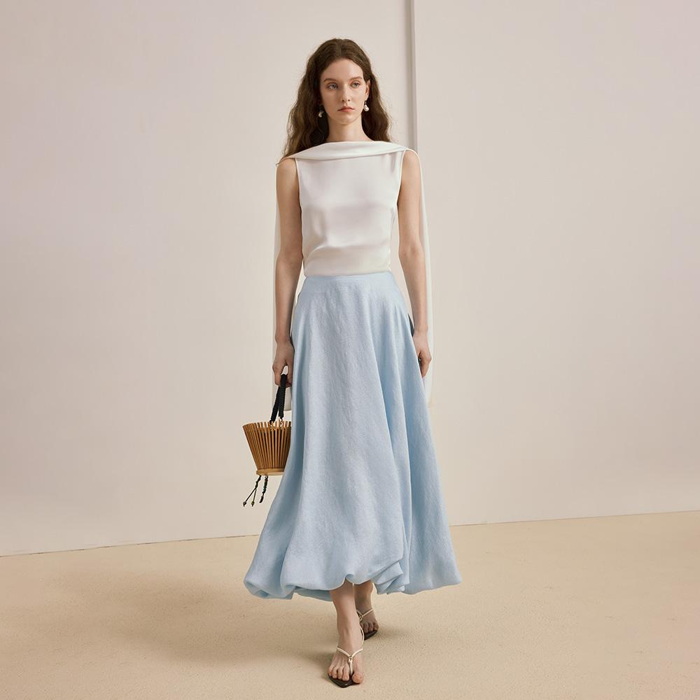 Waiwaiaiem Yy_Temperament Cloud Puffy Skirt_3Color