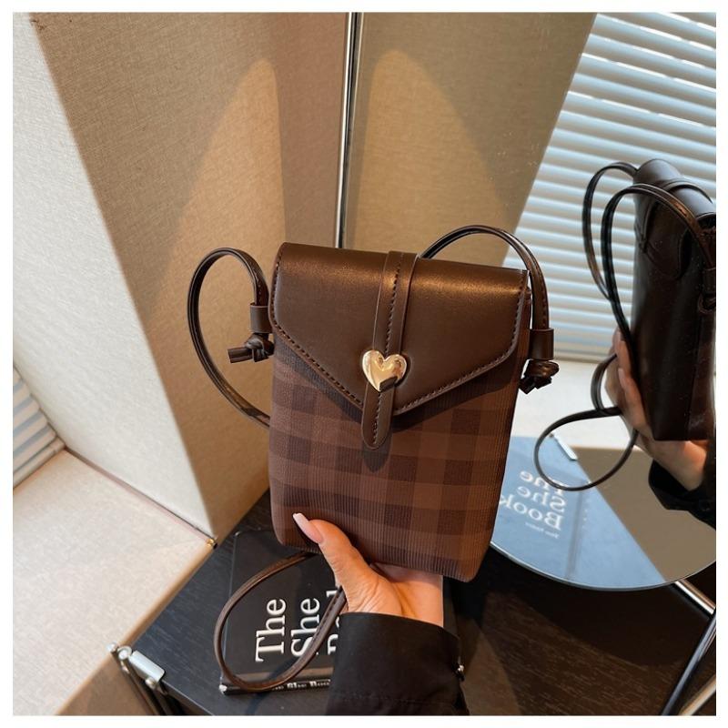 Mobile phone satchel women's bag new women's messenger bag versatile shoulder bag small square bag hand
