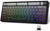 Attack Shark X85 Mechanische Tastatur 75% Hot Swap 2,4 GHz Kabellos RGB BL