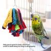 Pet Parrot Bite Chewing Toy Cotton Rope Bird Cage Hanging Toys