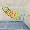 Hanging / Suction Cup DIY Bendable Perch for Birds Snake Climbing Rope  Cage Accessories