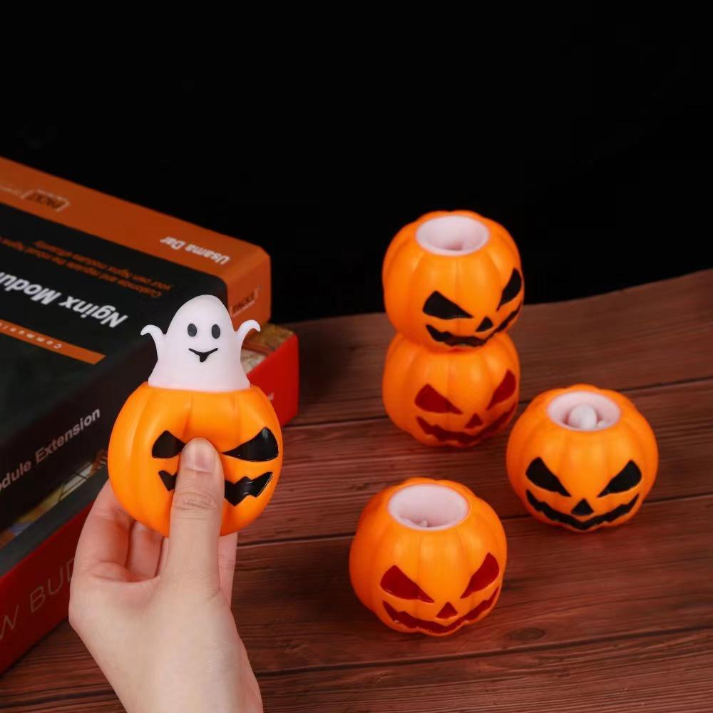 New Halloween Pumpkin Squeeze Toy Unique And Fun Novelty Toy For Night Markets