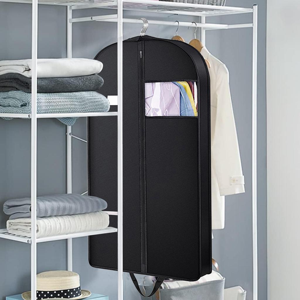 Garment Bags Travel Carrier Suit Covers Portable Traveling Clothes Protector Dust Proof Clothing Bags Storage for Gowns Garments