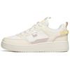 New Life Collection Anti-Slip And Wear-Resistant Lightweight Low-Top Skateboard Shoes Women's White Yellow 922358066-26