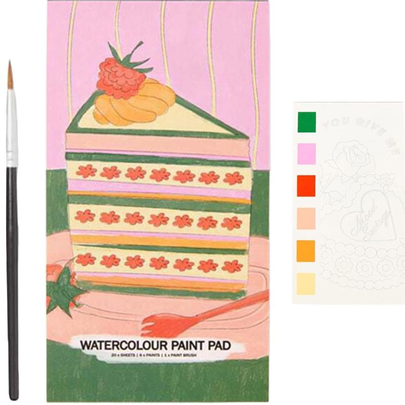 

Мини-блокнот для рисования, мини-блокнот для акварели, альбом для акварели, мини-блокнот для акварели, симпатичная карманная книга для акварели B-19*8cm