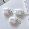 Clear Soft TPU Earphone Case For Airpods 4 3 2 1 Pro3 Pro2 Shockproof With Keychain For Airpods 4 Charging Case Cover
