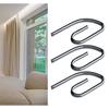 50pcs Stylish Curtain Pin for Draperies Rustproof and Easy To Use Suitable for Various Home and Office Space Saving