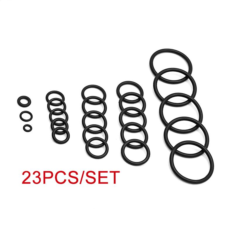 For BMW E46 316 318 320 323 325 328 330 M52 M54 S54 radiator hose O ring 323i 325i 328i 330i 23pcs Cooling System O-Ring Kit