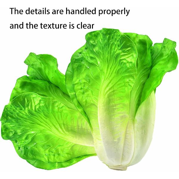 Artificial Vegetable Faux Lettuce Fake Fruit House Decor Kitchen Party Garlands