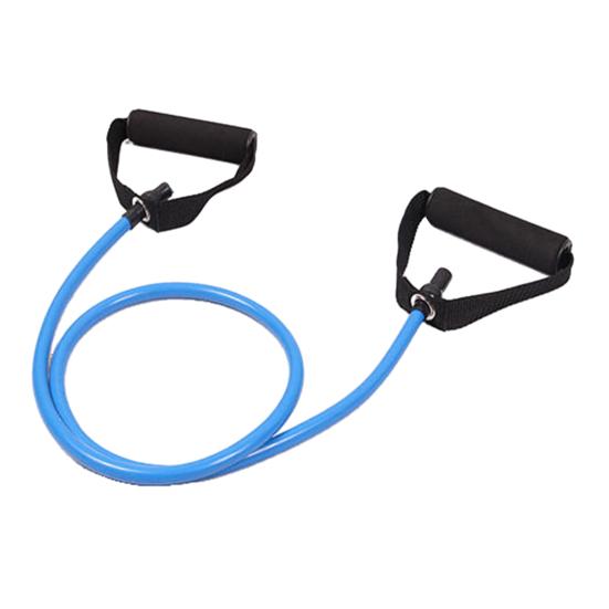 Fitness Resistance Band with Anti-slip Handle Portable Men Women Arm Shoulder Stretch Strength Training Leg Toning Exercise
