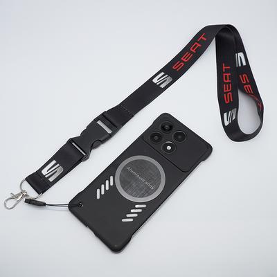 IFGU2 Modny Smycz na Szyję Pasek do Kluczy Telefonu Komórkowego Identyfikator Pracy Lina do Zawieszenia Nylonowa Do Seat Leon Mk3 Mk2 Mk1 Ibiza 6j Cupra Akcesoria