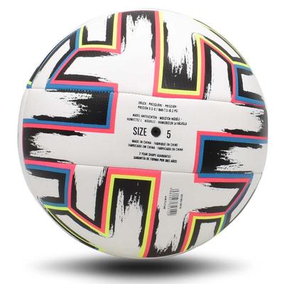 Balón de fútbol de tamaño estándar 5, cosido a máquina, balón de fútbol de PU, balones de entrenamiento para partidos de liga deportiva al aire libre, fútbol voetbal