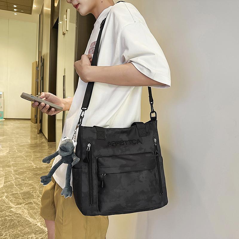 Large Capacity Contrast Shoulder Bag Women's Crossbody Bag