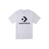 Converse Set in Sleeve T Shirt Unisex White 10025458-A03