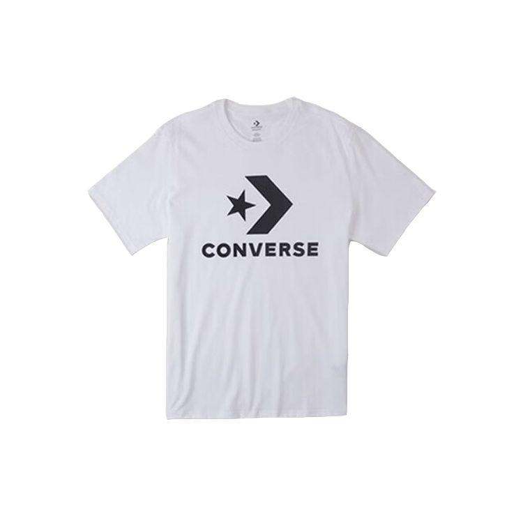 Converse Set in Sleeve T Shirt Unisex White 10025458-A03