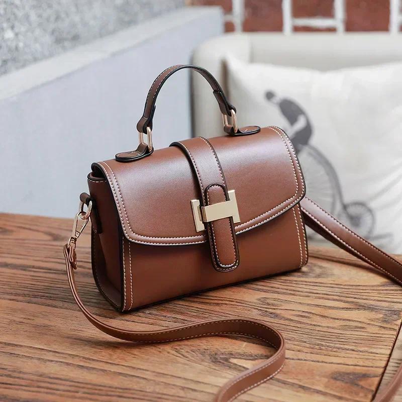 Bag In Autumn and Winter Bag New Ladies Shoulder Bag Handbag Fashion Retro Mori Diagonal Bag