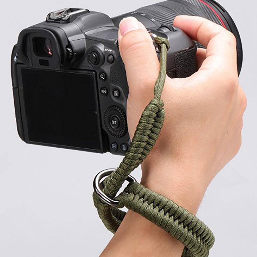 Nylon Umbrella Rope Hand Strap Camera Strap for Canon Nikon Sony Fuji Leica Olympus Telescope